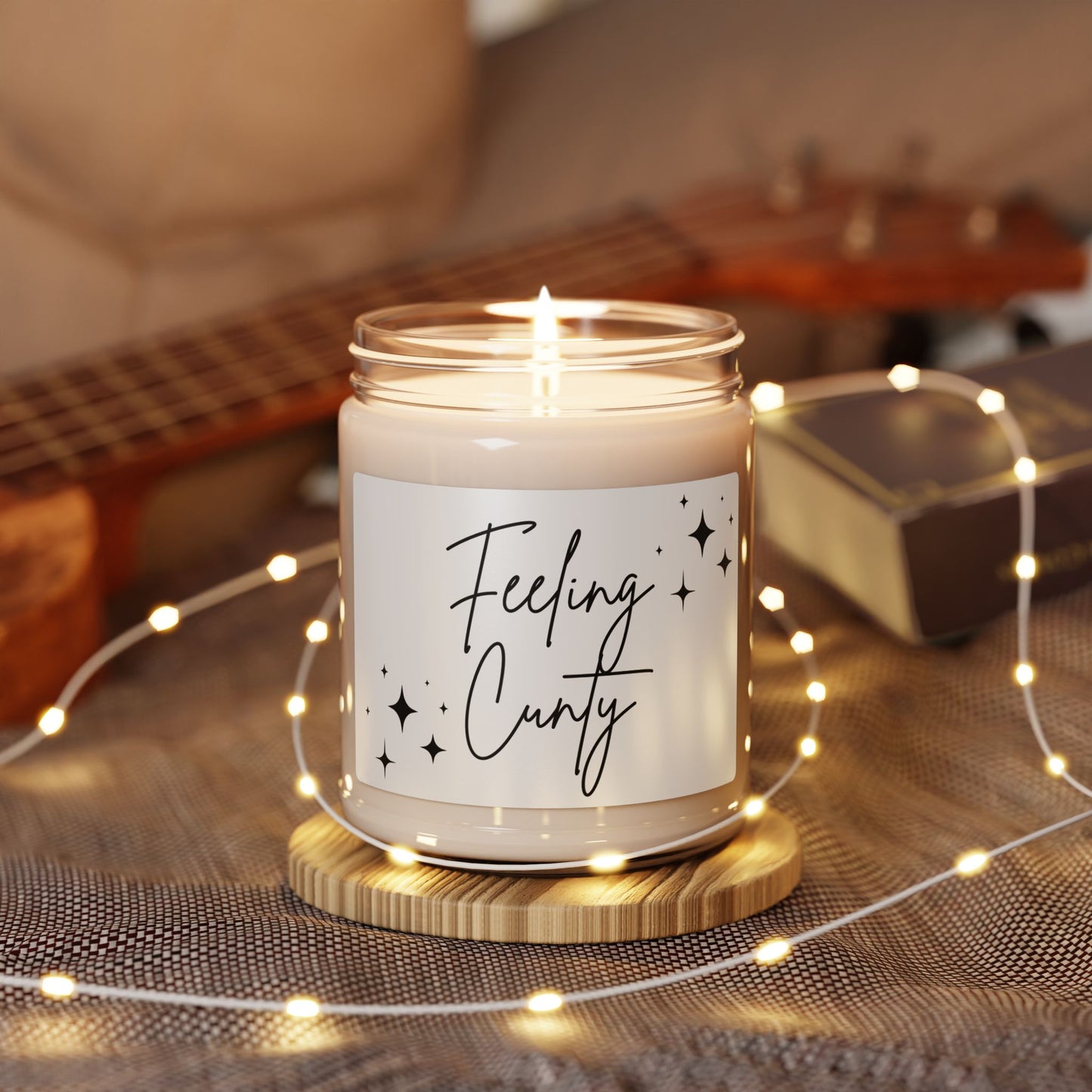 Soy Candle, Feeling Cunty Candle, Funny Candle, 9oz Candle, Cunt Candle, Gift for Friend, Rude Candle, Offensive Candle, Mature Candle