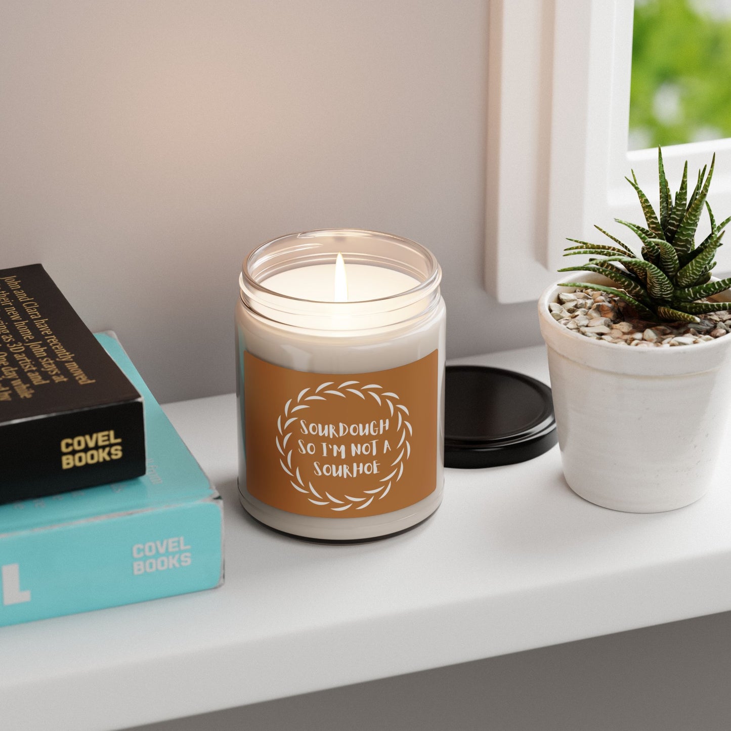 Scented Soy Candle, 9oz - Perfect Gift for Sourdough Lover, Aromatherapy Candle, Home Decor, Relaxation Candle, Housewarming Gift, Birthday