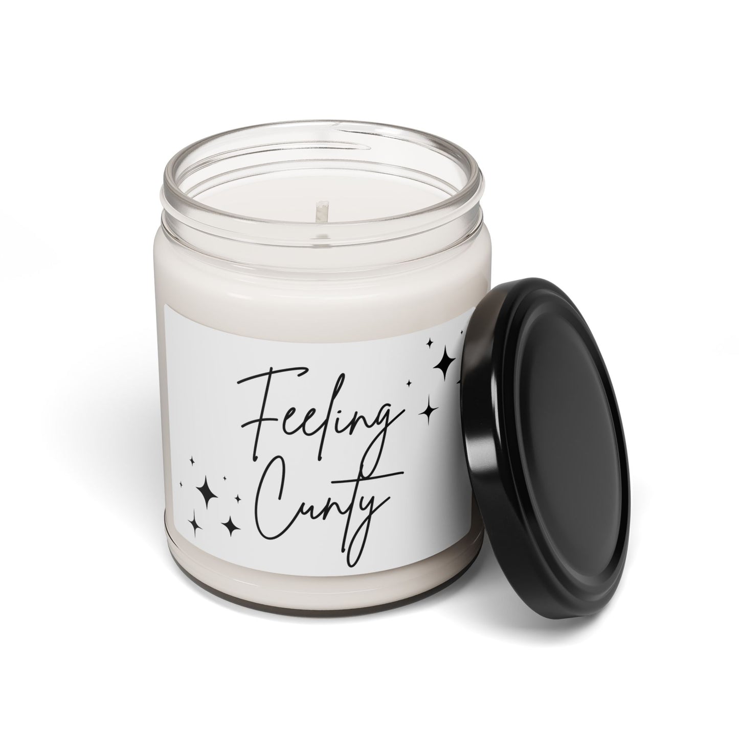Soy Candle, Feeling Cunty Candle, Funny Candle, 9oz Candle, Cunt Candle, Gift for Friend, Rude Candle, Offensive Candle, Mature Candle