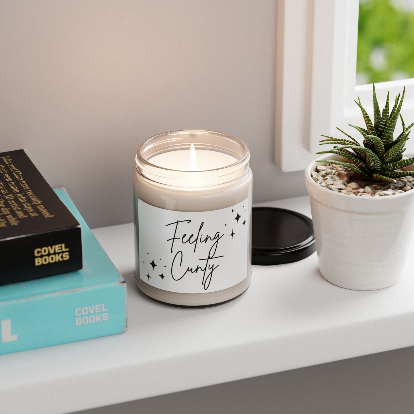 Soy Candle, Feeling Cunty Candle, Funny Candle, 9oz Candle, Cunt Candle, Gift for Friend, Rude Candle, Offensive Candle, Mature Candle