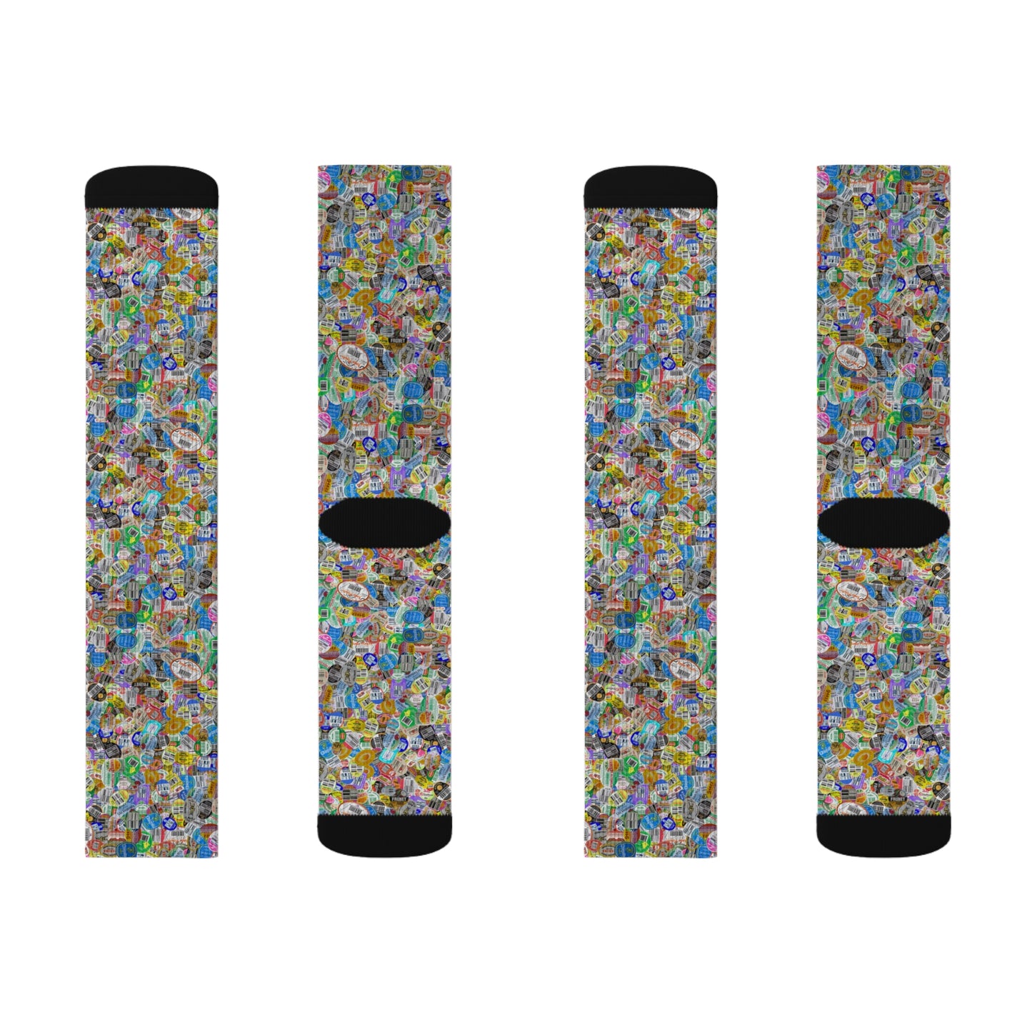 Sublimation Socks - Produce Sticker Pandemonium