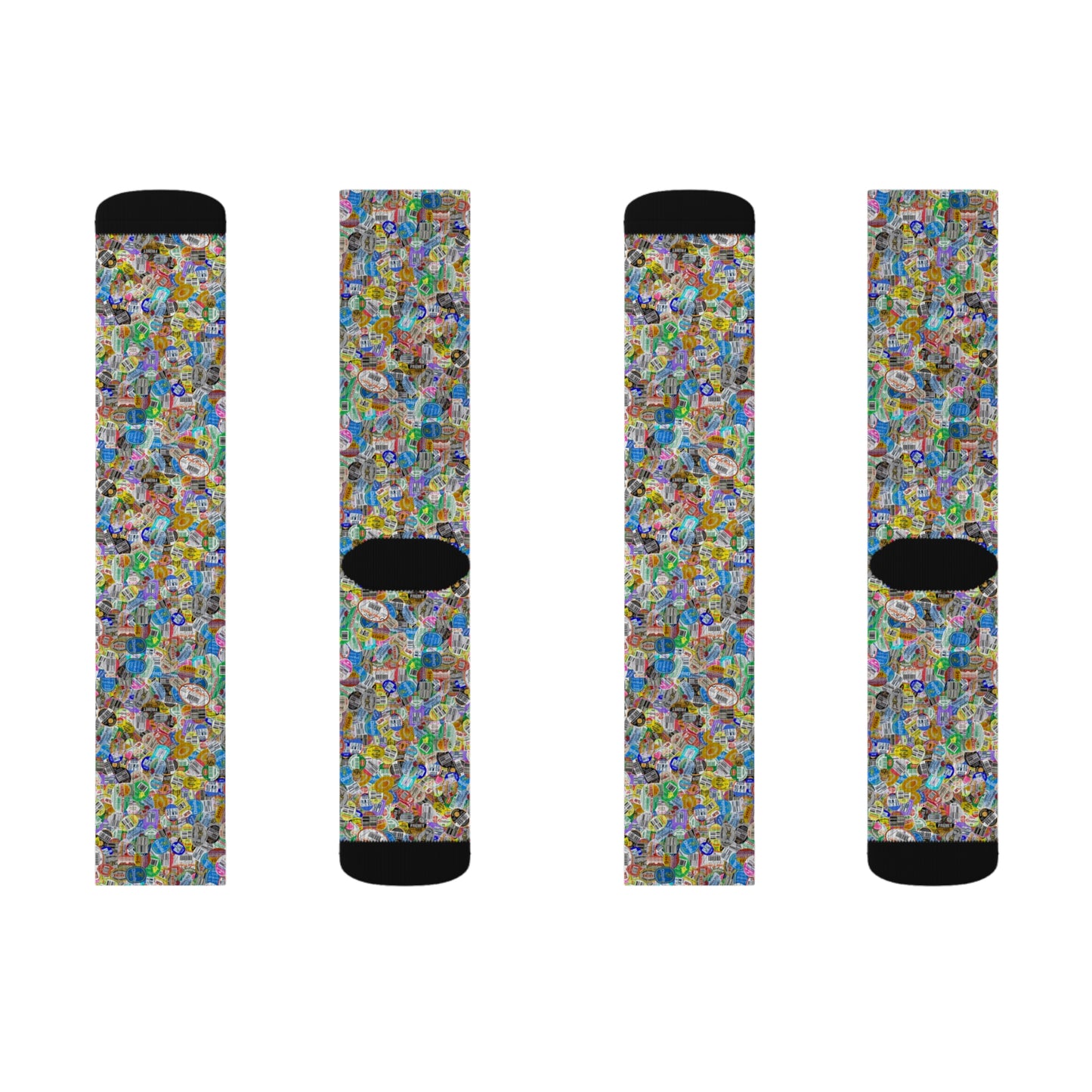 Sublimation Socks - Produce Sticker Pandemonium
