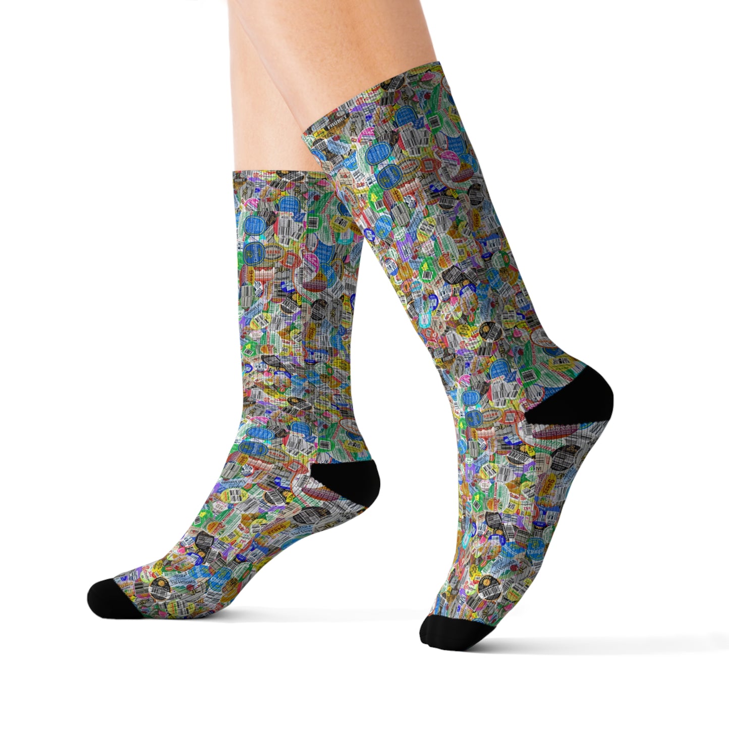 Sublimation Socks - Produce Sticker Pandemonium