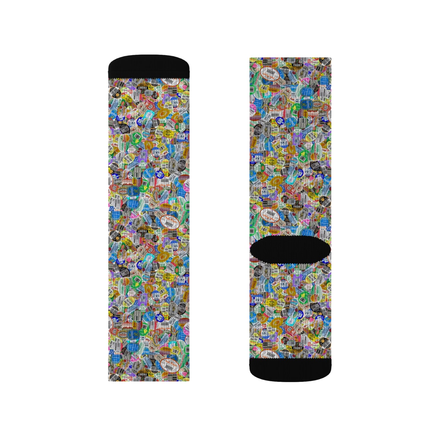 Sublimation Socks - Produce Sticker Pandemonium