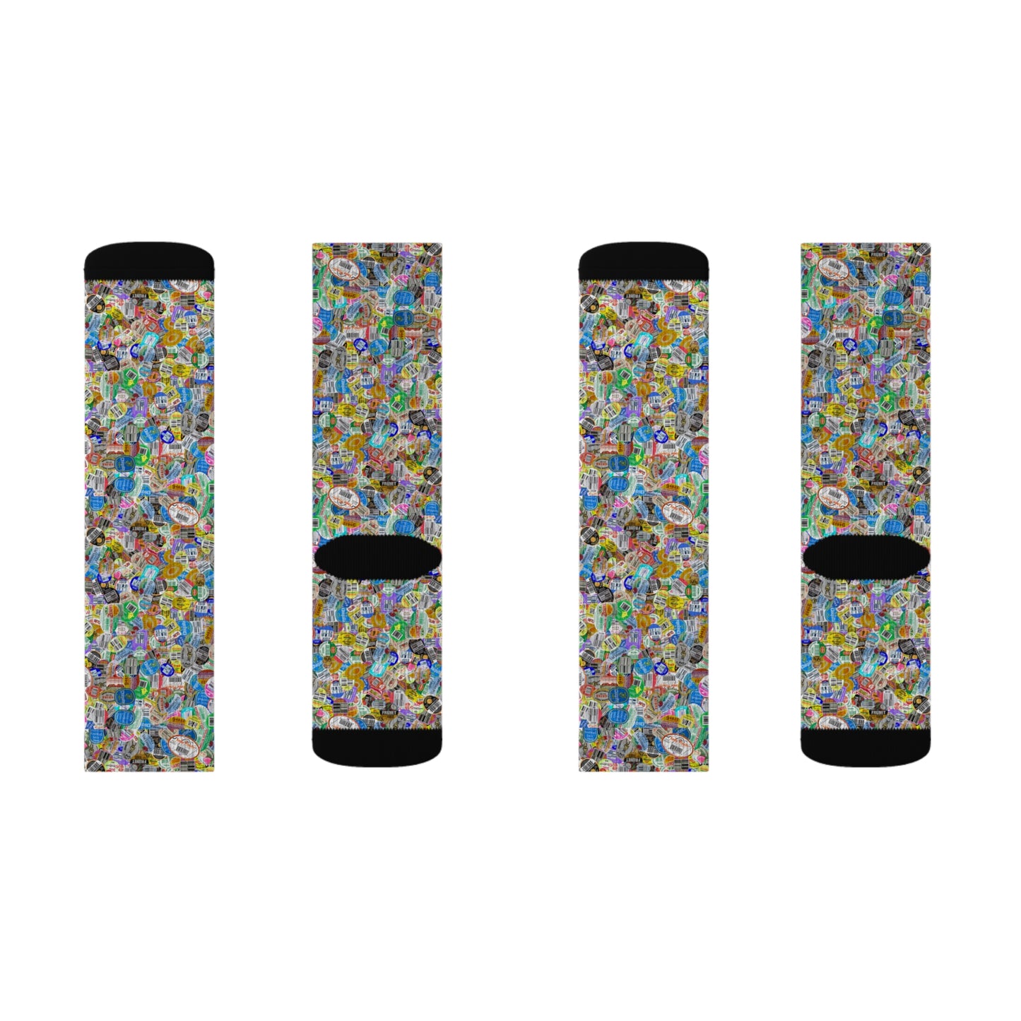 Sublimation Socks - Produce Sticker Pandemonium