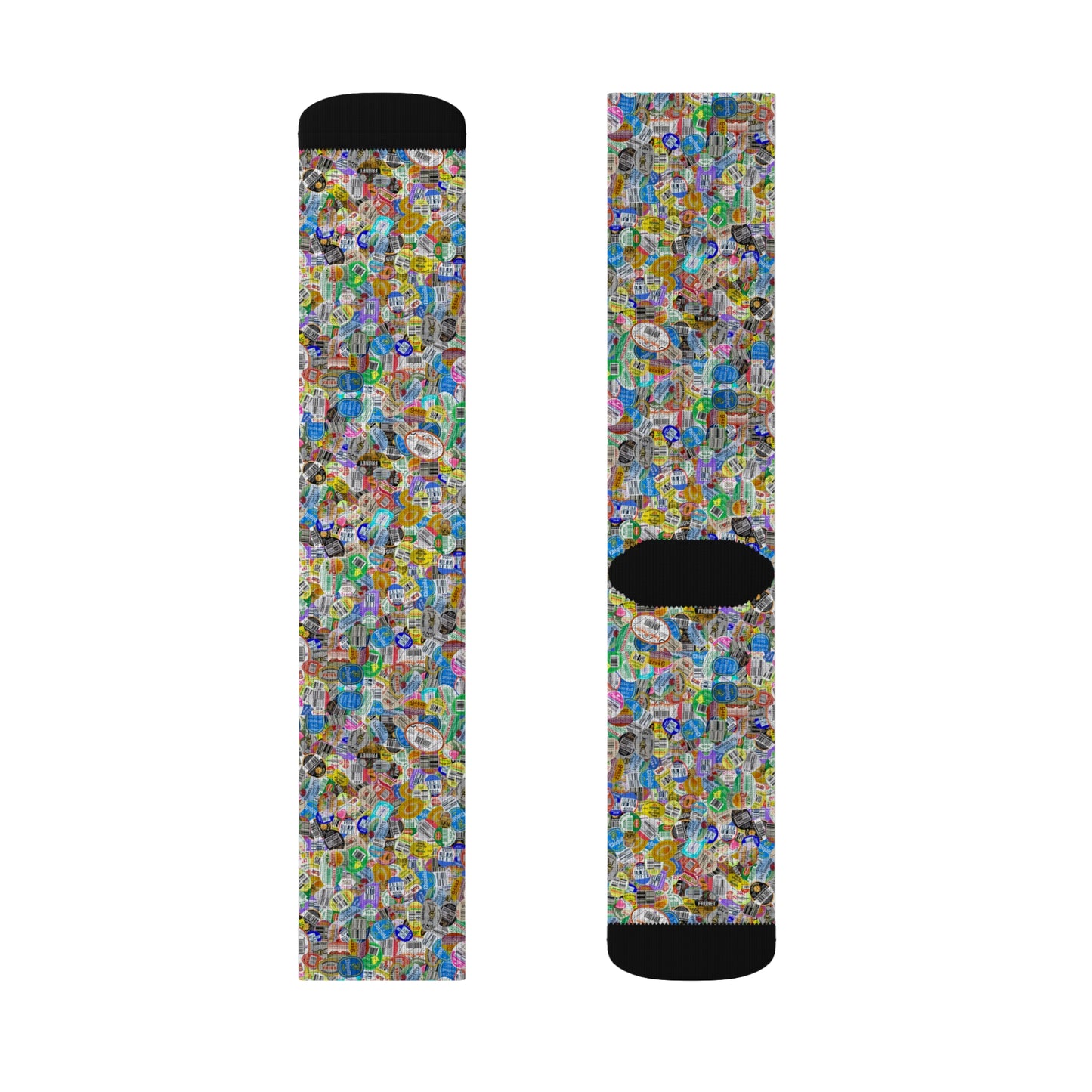 Sublimation Socks - Produce Sticker Pandemonium